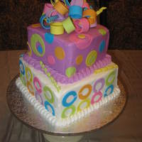 Coach Birthday Cake I made this Coach Birthday cake for my dear cousin inspired by sarahnichole975. This was my very first attempt at a fondant loop bow and...