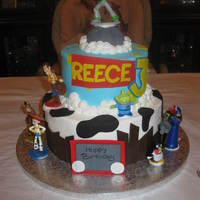Toy Story Birthday Inspired by many cakes here on CC ... for my nephew's third birthday