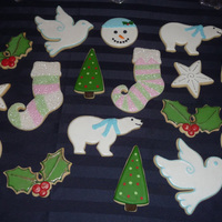 Christmas Cookies Some of the cookies I made while visiting my family at Christmas. I was so taken with the snowman cookies posted by LorenEbert that I had...
