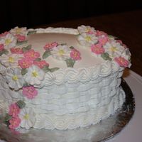 Course 2 Final cake from Wilton course 2.