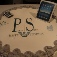 Armani Exchange Cake Techno savy 23rd birthday cake