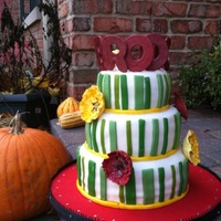 "new Moon" Bella's Swan Cake I tried to make Bella's Birthday cake from the movie trailer.