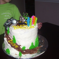 Monster Truck Cake 