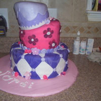 Topsy-Turvy Cake my first one turned out great
