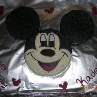 Mickey Mouse This was my first cake to ever make and decorate!