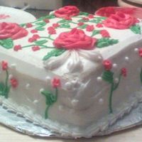 Practicing Course 1 Techniques Buttercream icing on box made cake. I just wanted to practice the techniques, and I don't like using icing that isn't going to be...