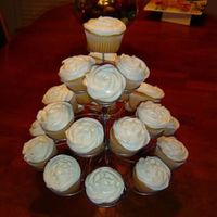 Flower Cupcakes My first attempt with the 2D tip, based in Jammjenks instructions. I know practice will make perfect, but I'm glad it turned out to be...