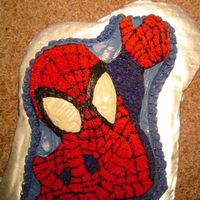 Spider Man Character Cake This is my first, and so far only, character cake. I made it for my nephew's birthday a couple of years ago. Inside is red velvet, and...