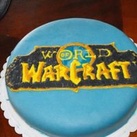 World Of Warcraft I made this cake for my friends birthday, Im one of the only girls in engineering and all I hear about is world of warcraft, so a WoW cake...