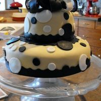 Friends Wedding Cake First wedding cake, looks more like a birthdya cake to me but its what the bride wanted! I had alot of trouble, and I was only given a few...