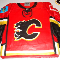 Calgary Flames Jersey My version of a flames jersey!!!