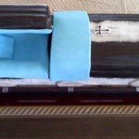 Coffin Cake Here is my coffin cake. I made this fr my 12 year old niece for her very first Halloween party. She wanted something a bit spooky and...