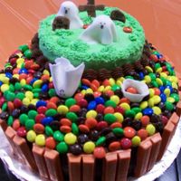 Sweet Afterlife This won first prize in the baking contest at work! Chocolate pumpkin cake with pumpkin cream cheese filling,chocolate buttercream icing,...