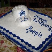 Cowboys Birthday Cake 