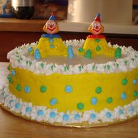 Wilton Course 1 Clown Cake This was a fun and easy cake to do. All BC