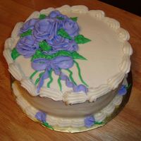 Wilton Course 1 Roses All BC, first time making roses.