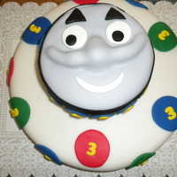 Jason's 3Rd Birthday This was the first "boy" cake I ever did. Its for a 3 year old who loves Thomas. TFL