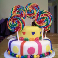 Hannah's 5Th Bday I made this for my daughter who LOVES these lollipops. I got the idea from CC here. Thanks for looking!