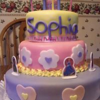 Sophies 4Th Birthday This was for my niece. She wanted a princess cake for her 4th birthday. Thanks for looking!!