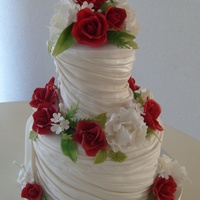 Wrapped Classic I delivered this cake last week at a garden party when it was raining cats and dogs! It was terrible! Everything was soaking wet, from the...