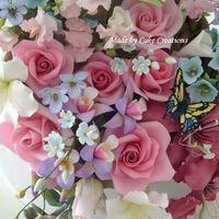 Flower Horn This was my second entry in the Holland Sugar Art Show 2010. I didn't get enough points for this piece, but I like it just te same....