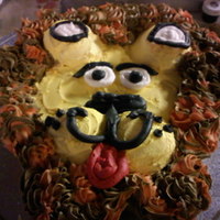 Nephews Cake lion cupcake cake