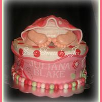 Baby Bum Cake- Girl 