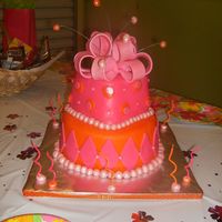 Brittnees Bday Cake i made this for my friend that turned 10 everybody loved it i hope you do too