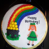 St. Patrick's Day/birthday Cake 