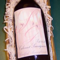 Wine Bottle Birthday First attempt at wine bottle and crate, learned ALOT about what not to do! Has grocery store print wine bottle label on edible paper,...