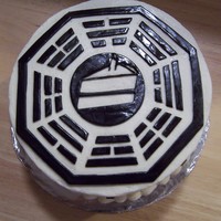 Lost Dharma Initiative Cake fondant for the accents