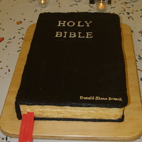 Bible Holy Bible was done for a Bible College Graduate.