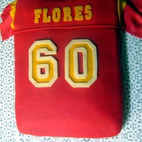 Usc Jersey USC Jersey cake for my FIL, who is a huge fan and turning 60.