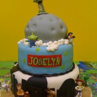 Toy Story Used the cricut to cut out the name and stars. I love the cricut!