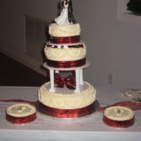 Christmas Wedding All buttercream.