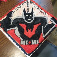 Batman All buttercream.