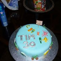 30Th Birthday My son who loves fishing turned 30!