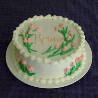 Tulips 30 tulips for Kristie's 30th birthday. I was really irritated with myself for that one shell in the top shell border that was all...