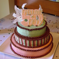 Fabulous At Fifty A friend had me make this cake for her mother's surprise 50th birthday party. Her mom loves lilies, but I had never made them before,...