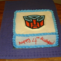 Transformers Cake I made this cake for a friend's son's birthday party. I used the technique called "frozen buttercream transfer" that I...
