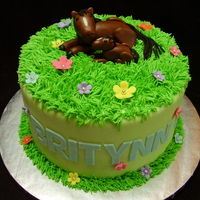 Horse Cake Inspired by the many horse cakes on here. Especially JenLGAJ's cake. Thanks.