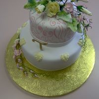 Office_Birthday.jpg Birthday cake for Traci, one of our office workers. Fondant, gumpaste, and royal icing decorations