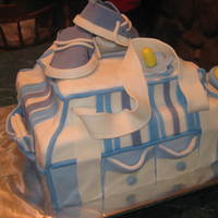 Diaper Bag With Booties 