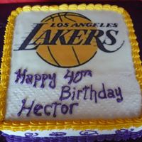 Lakers Cake 