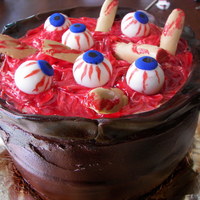 Body Part Stew Pot filled with fingers and Eyes