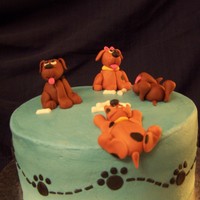 Puppy Cake I made this chocolate and buttercream cake for an auction fundraiser our school was having. I got the idea from a member of cakecentral. I...