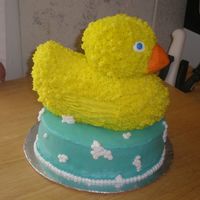 Rubber Ducky Cake This was my first 3D cake. A lot of time and effort went into this cake but it finally paid off. I had to bake the duck twice because the...