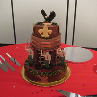 Triple Eagle Scout Cake My Biggest Cake Yet!