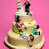 Pigeon Fanciers Wedding This is an amusing cake, as the bride thought her new husband would leave the pigeons behind, but no chance! You could put doves on the...