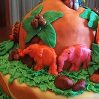 Jungle Birthday Side Of Cake 